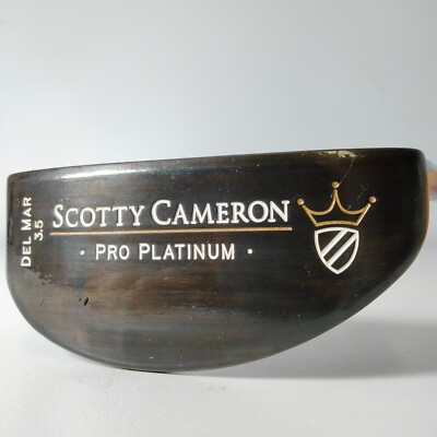 SCOTTY CAMERON PRO PLATINUM DEL MAR 3.5 Putter RH with