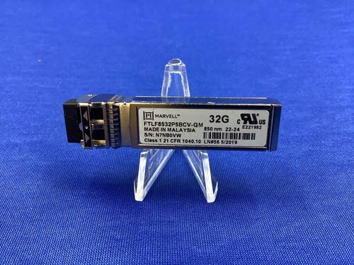 FTLF8532P5BCV-QM Marvell QLogic 32G Fibre Channel (32GFC) Short-Wavelength SFP+