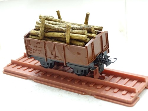 TRIX EXPRESS ( 3450 ) WAGON TOMBEREAU AVEC CHARGEMENT DE LA DB EN BOITE HO - Picture 3 of 7