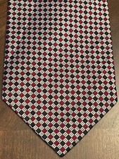 Vintage Von Maur Hand Made 100% Silk Men’s Neck Tie Made In Usa
