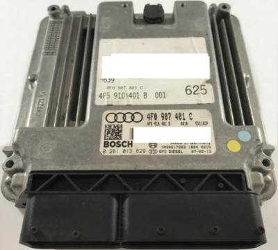 AUDI A6 4F ECU ECM DME PCM PCU MSG ENGINE CONTROL 0281013829 