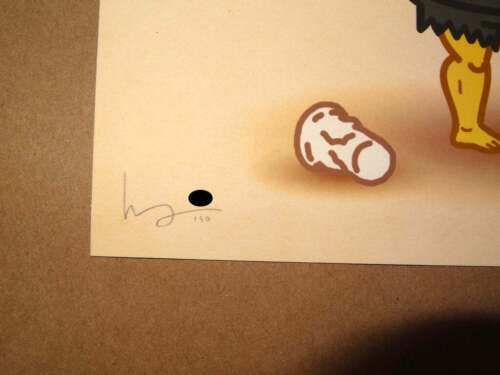 Mike Mitchell Mr. Burns Simpsons JLU Druck Poster Mondo Künstler Steroide - Bild 3 von 3