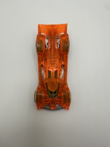 2020 Hot Wheels #48 X-Raycers #5/10 Hi-Tech Missile Translucent Orange - Picture 3 of 6