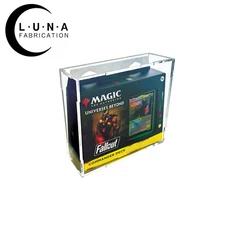 Acrylic Display Case for Magic the Gathering Fallout Commander Deck