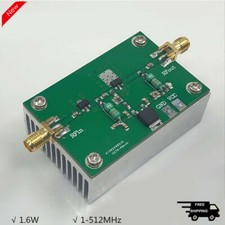 1-512MHz RF Power Amplifier 1.6W HF FM VHF UHF F/ FM Amateur Radio Walkie Talkie