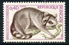STAMP / TIMBRE FRANCE NEUF LUXE N°  1754 ** FAUNE RATON LAVEUR 