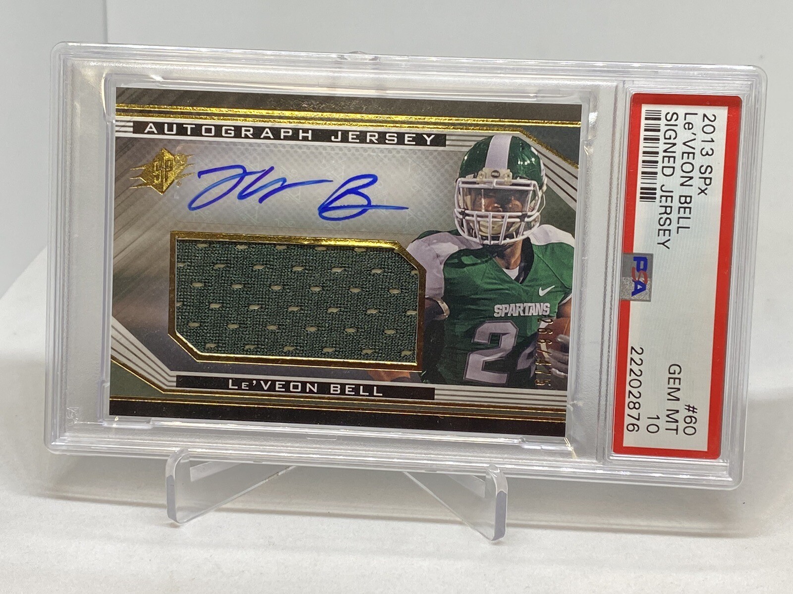 Le'Veon Bell Spx #60 Signed Jersey