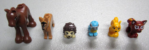 Lego Tier Set #1 (6 Stück) - Bild 1 von 8