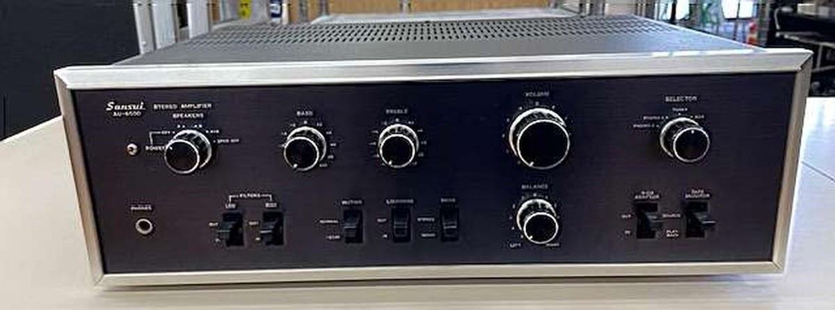 Sansui AU-6500 Integrated Amplifier Black Good Condition Used | eBay
