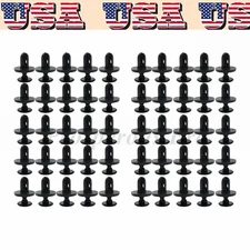 Fits Mitsubishi 50pcs Fender Liner Splash Shield Push Clip Retainer Blind Rivet