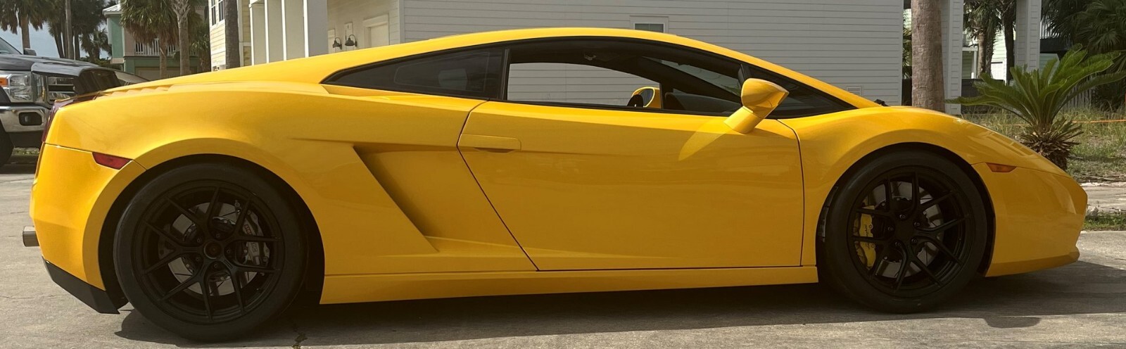 LAMBORGHINI GALLARDO TRACK RIMS TIRES HOOSIER AUTOCROSS SLICKS SET WHEELS 