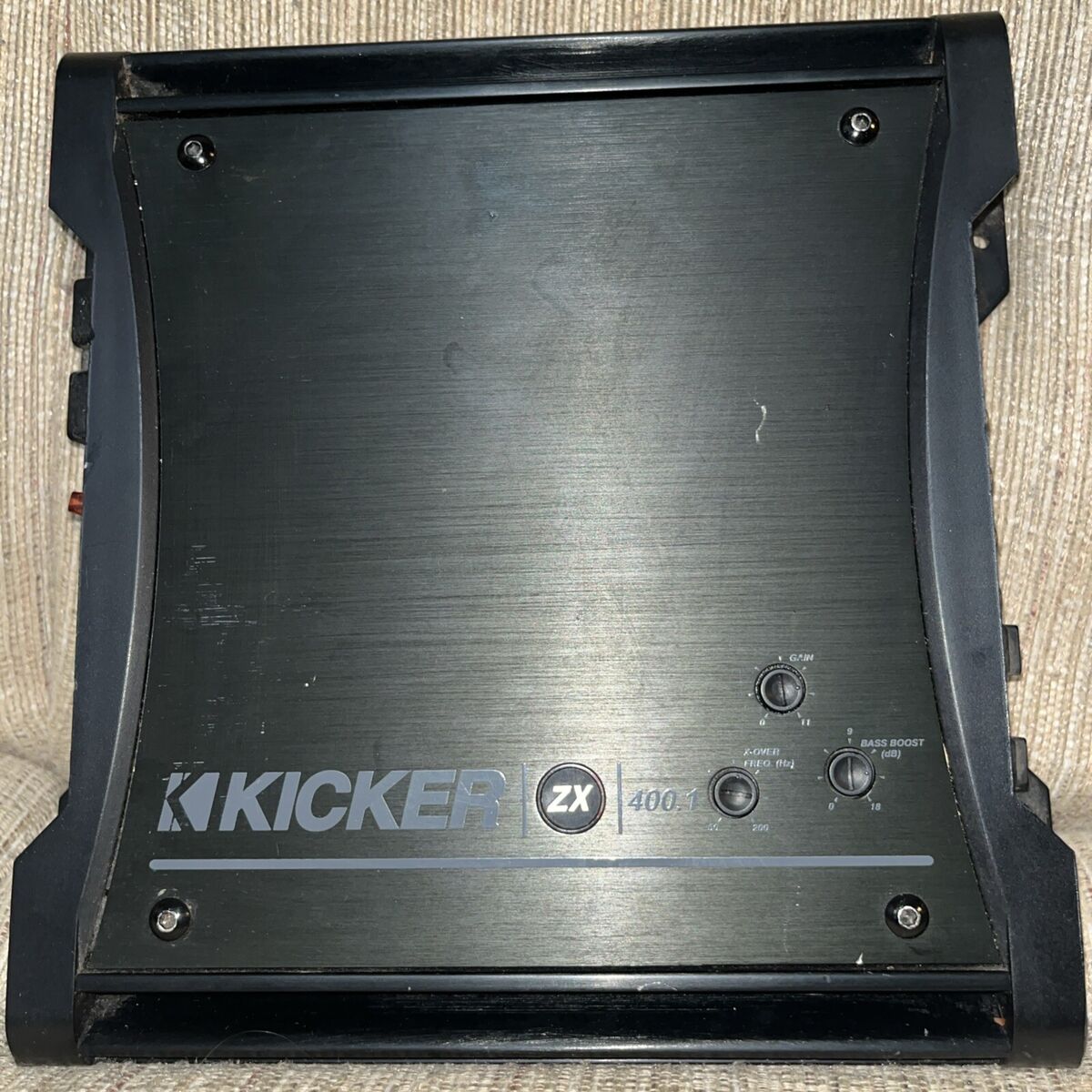KICKER 400.1 ZX Series Mono Amplifier - 400 Watt RMS X 1 at KICKER 400.1 ZX Series Mono Amplifier - 400 Watt RMS X 1 at