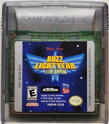 Buzz Lightyear of Star Command (Nintendo Game Boy Color, 2000) GBC FREE SHIP 
