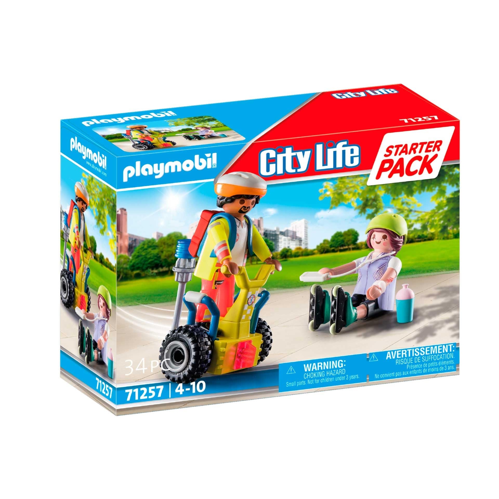 Playmobil 71257 Rescue with Balance Racer Starter Pack, Fun Imaginative Role-Pla