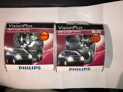 Headlight Bulb-VisionPlus - Special Twin Pack Philips 9003VPS2
