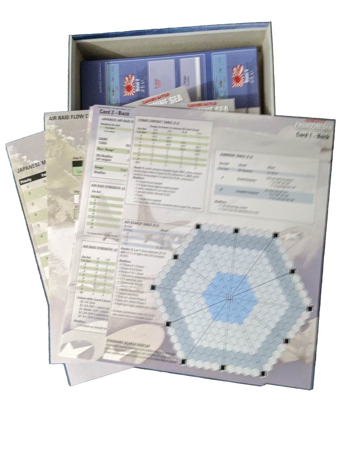 Carrier Battle Philippine Sea Compass Games Unpunched eBay