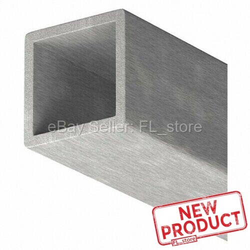 Square Fiberglass Hollow Tube 3/4" I.D. x 1" O.D. x 5 Feet Long 1/8" Wall ISOFR