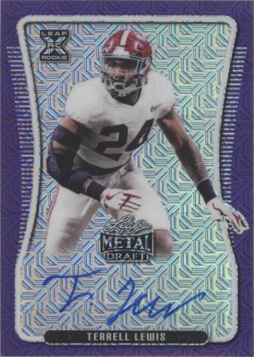 2020 Leaf Metal Draft Terrell Lewis #BA-TL1 - 1 of 2
