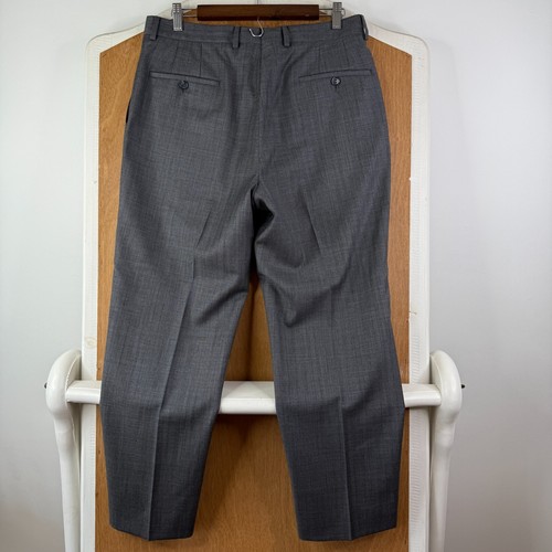 Samuelsohn Suit Mens 40XS Gray Pinstripe 2 Button Mercury Super 120s 3 Piece - Picture 22 of 24