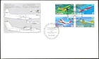 🍁Canada  #906a Block A   "CANADIAN AIRCRAFT"    Brand New  1981 First Day Cover