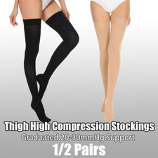 20-30mmHg Compression Stockings Medical Varicose Vein Relief Support Thigh High