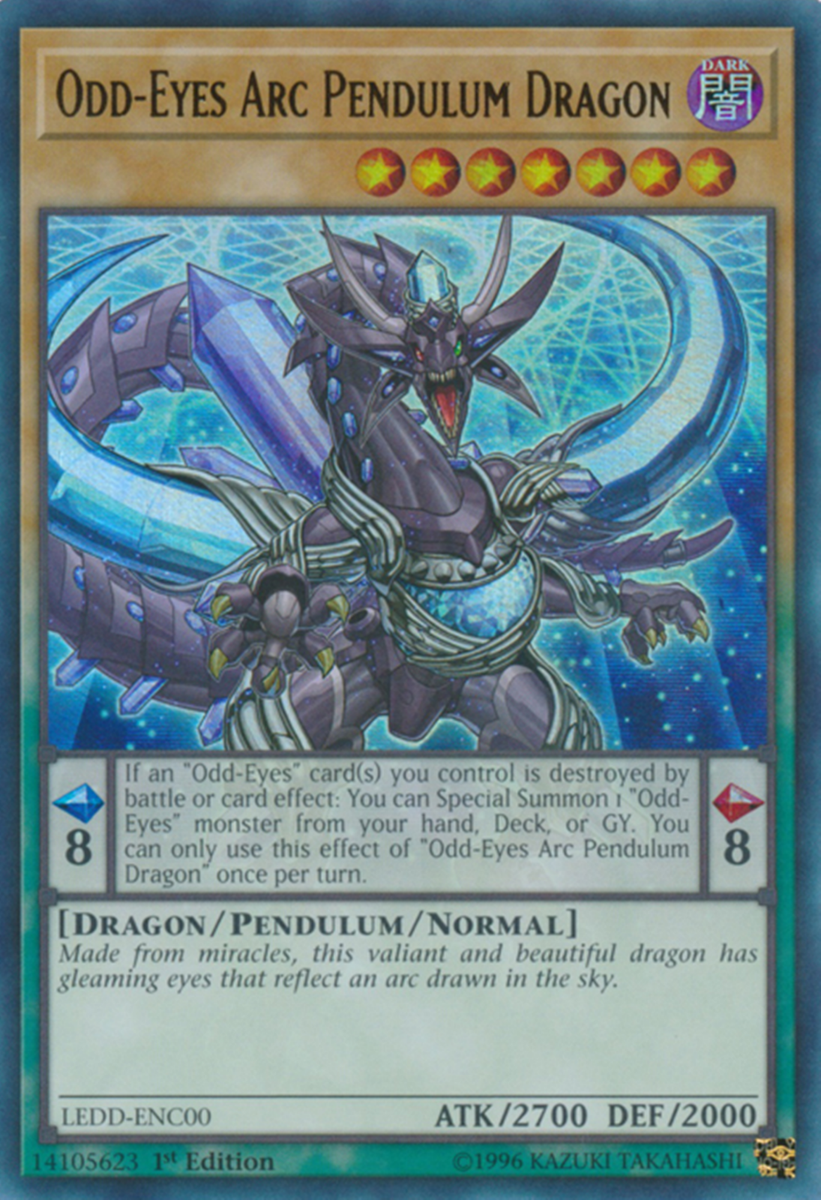 ODD-Eyes* Arc Pendulum Dragon 1st New Sealed Deck YUGIOH English