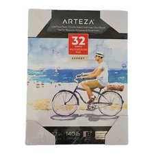 Arteza Cold Press Paper Watercolor Pad 32 Sheets New Sealed