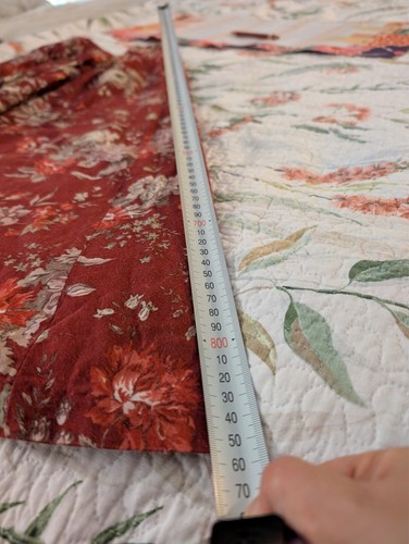 Vintage Laura Ashley Floral Maxi Pleated Skirt Size 10 - Small Fit Also Fit 8 - Picture 5 of 6