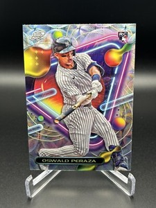 2023 Topps Chrome Cosmic Oswald Peraza RC 84 Nucleus Refractor SP