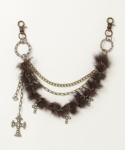 DIA d.i.a. Revival Belt Moon Buckle Feather Leopard Gal Japan NEW 