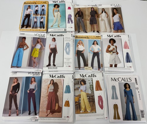 Wholesale Bulk Lot 187 VOGUE MCCALLS PANT & PJs Patterns Uncut Brand New Sewing - Picture 3 of 9