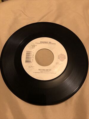 Highway 101 Setting Me Up / Long Way Down Record 45 RPM Vinyl