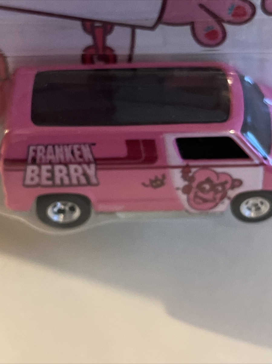 Franken Berry '77 Pink Van 2011 General Mills Cereal Hot Wheels