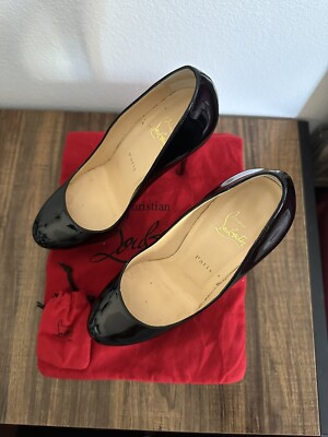 Christian Louboutin Bianca 140 Patent Calf EU39.5/US9.5 | eBay