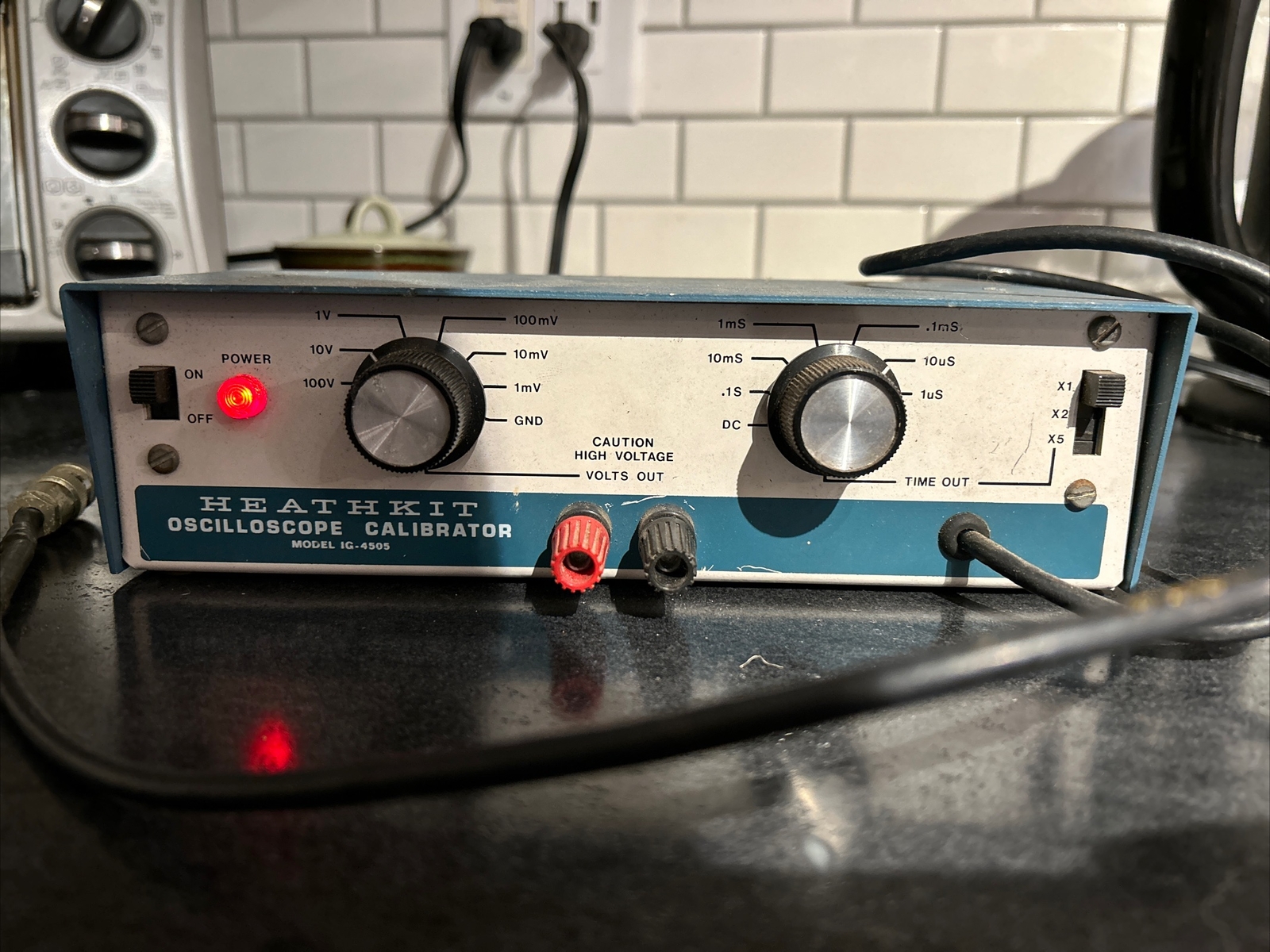 HEATHKIT IG4505 OSCILLOSCOPE CALIBRATOR Untested As Is eBay