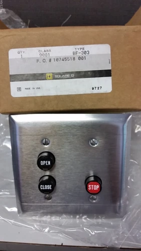 Square-D 9001BF3030 Flush Mount Push Button Station 10745518 001