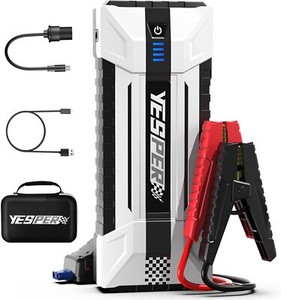 Démarreur de saut de voiture 2160A Automatique 12V Batterie Chargeur Booster Pack Power Bank Lithium