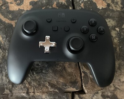 Nintendo Switch Power A Wireless Enhanced Remote Control. Black. Used