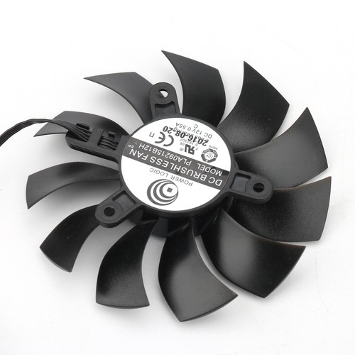 PLA09215B12H Graphics Card Dual Cooling Fan 4-pin for EVGA GTX 1080Ti SC2 GAMING - Afbeelding 3 van 5