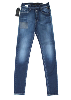 Replay Anbass Damen Jeans - Bio Hyperflex Denim - M914 Leyla - W26 L28 - Neuware