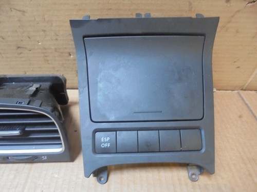 VW VOLKSWAGEN GOLF MK6 2010 SILVER DASH TRIMS, CENTRE HEATER VENTS AND ASH TRAY - Picture 3 of 7