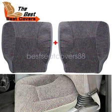 1998-2002 For Dodge Ram 2500 3500 SLT Driver & Passenger Bottom Seat Cover Gray