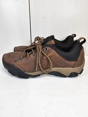 Men\'s Size 10 MERRELL Sight Brown Leather Hiking Shoes (Style J39869) VGUC Merrell Sight Shoe - Men main image 4