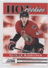 2011-12 Score Hot Rookies Patrick Wiercioch #528 0x0