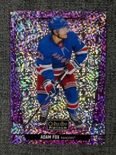 Adam Fox 2024-25 O-Pee-Chee Platinum Hockey Violet Pixels /299 #200