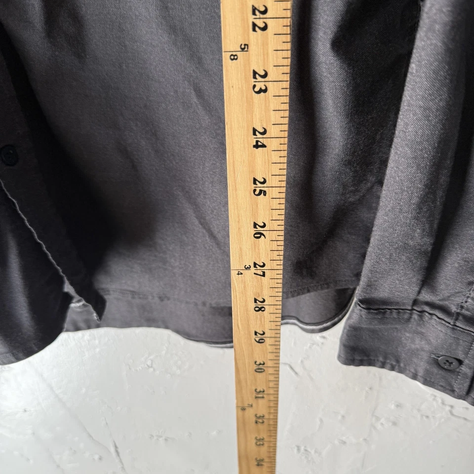 Camisa Hurley Para Hombres XL Botones Dri-Fit Manga Larga Bolsillo Rendimiento Informal Foto 3 de 4