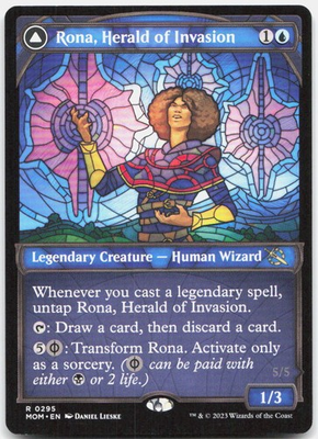 #ad #ad Rona Herald of Invasion Showcase *Regular* MOM 295 NM $1.99