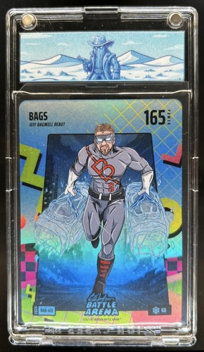 2026 Bo Jackson Battle Arena Griffey Bags 80\'s Rad Battlefoil SP #RAD-413