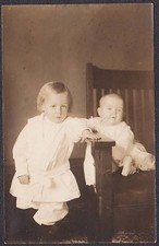 Garland Clifton Lewis & Velma Luette Lewis Pre-1920 RPPC Postcard