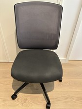 Ergonomic Desk Chair with Adjustable Backrest Dark Grey Comfort